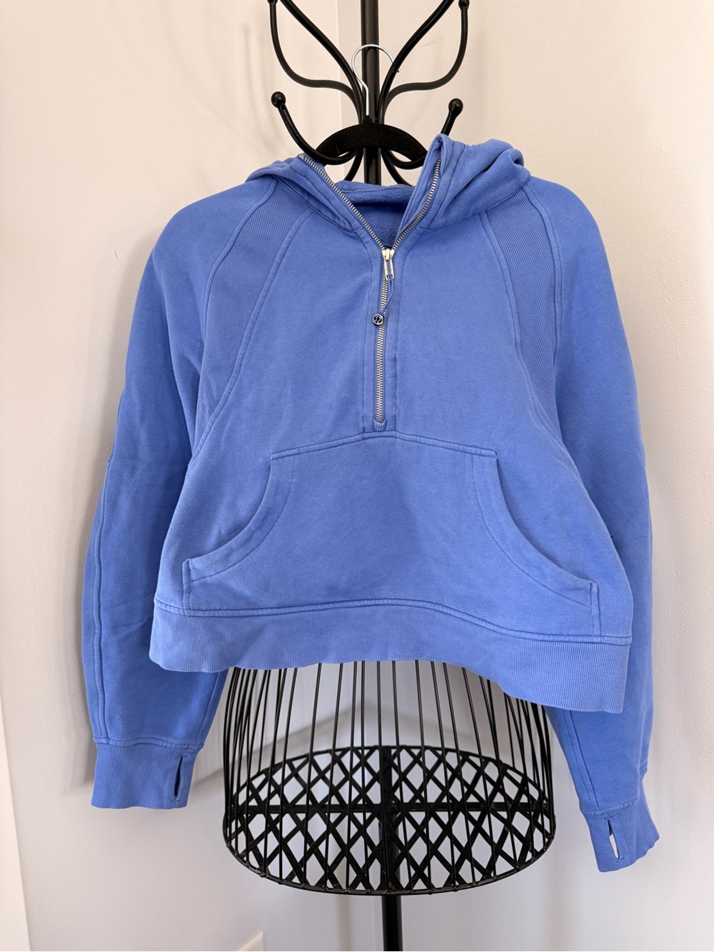 lululemon athletica Periwinkle Half-Zip Hoodie